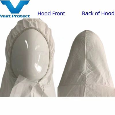 202 X 128 cm Copertura protettiva monouso bianca microporosa per un comfort traspirante