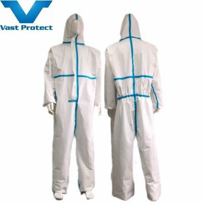 Cappotto a cucitura blu chiaro sigillato con cucitura microporosa senza stivali - copertura a prova di polvere e spruzzi