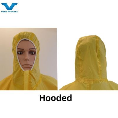 VASTPROTECT-609 Giallo Abbigliamento monouso anti-chimici Abbigliamento protettivo 175*140cm