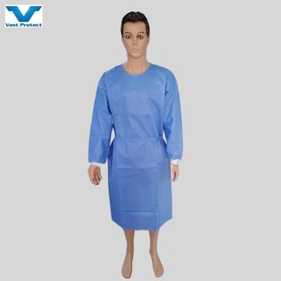 M/L/XL Abito isolante impermeabile non sterile AAMI Livello 1/2/3 SMS Indumenti protettivi non tessuti
