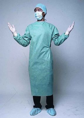 Vestimento di isolamento monouso per protezione medica chirurgica rinforzato SMS professionale