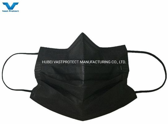 Lista bianca 3 Ply Earloop Nonwoven PP Medical Protective Disposable Surgical Face Mask