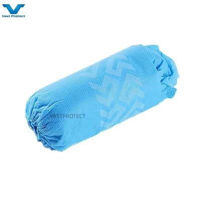 Laboratori personalizzabili PP usa e getta 10-30g Elastico Blu Anti-Slip Copertina di scarpe stampata per laboratori