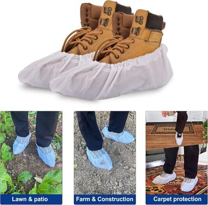 17*40cm Dimensione antipolvere antidisponibile Scarpe da ginnastica monouso Copertura protettiva per la protezione