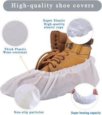 Coperture da scarpe monouso antiscivolo e antiscivolo con funzione di stampa e pulizia del logo