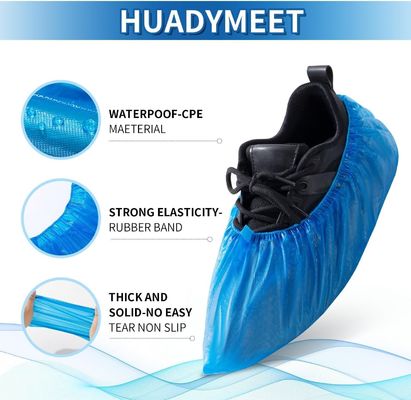 Copertina di scarpe in PE CPE leggera 15*36cm per procedure dentali fatta a mano o a macchina