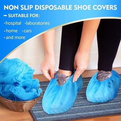 Stampa del logo Copertina monouso antistatica non sfogliante per scarpe per macchine o mani