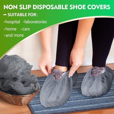 Copertura per scarpe monouso in PP PE CPE in blu bianco verde rosso grigio rosa nero