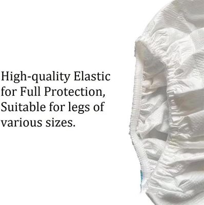 Certificato ISO Non-woven Micro-porous High Long Disposable Boots Cover Morbido e resistente