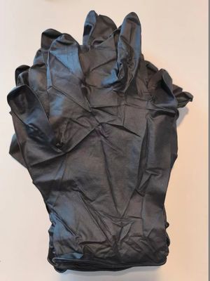 9 Guanti di esame in nitrile di lunghezza media S M L XL per la pulizia e la sicurezza industriale