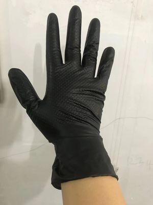 9 Guanti di esame in nitrile di lunghezza media S M L XL per la pulizia e la sicurezza industriale