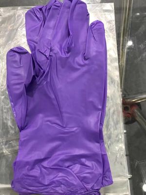 240 mm di lunghezza Guanti esaminabili monouso non sterili, senza polvere, miscelati con nitrile e vinile