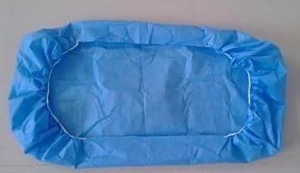 Bianco Blu Disposable PP Spunbond Nonwoven Fabric Letto Letto Prodotti chirurgici Materiali