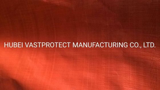 Doppia faccia Arancione PE Poly Tarps Roll con Core di carta e personalizzazione resa facile